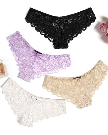 avidlove womens underwear sexy  ladies cheeky panties floral lace