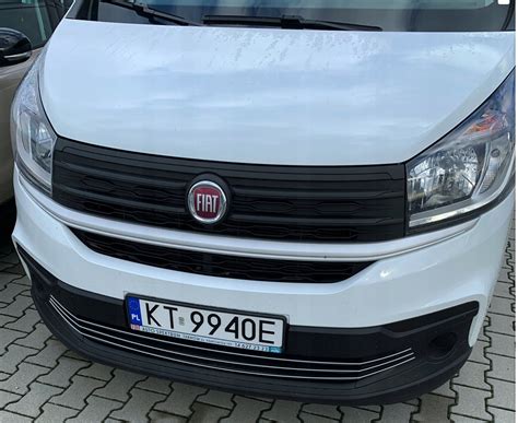 FIAT TALENTO Listwy CHROM Grill Zderzak Atrapa Martig Motoryzacja