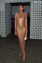 Neelam Gill Flaunts Her Sexy Tits At British Vogue X Self Portrait Summer Party In London Aznude