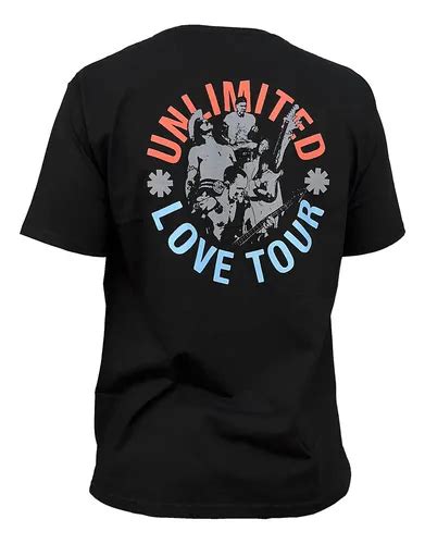 Camiseta Red Hot Chili Peppers Unlimited Love Tour Costas Parcelamento Sem Juros