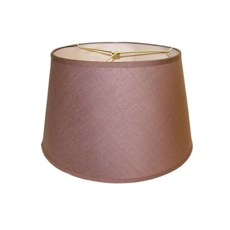 Shop Brown Round Hardback Lamp Shade Free Shipping Today Overstock