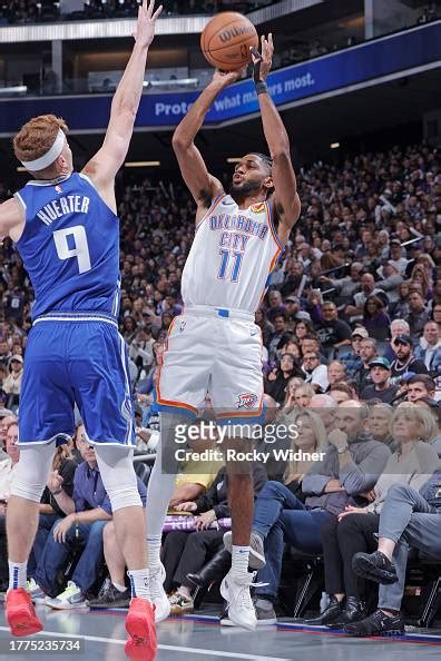 Isaiah Joe Of The Oklahoma City Thunder Shoots The Ball During The