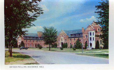 On The Banks Of The Red Cedar Snyder Phillips Residence Hall Michigan