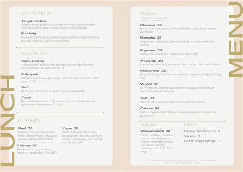 Online Menu Of The Boundary Restaurant Bar Restaurant Hamilton New