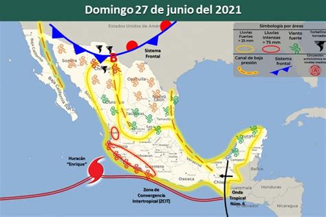 Clima Para Canc N Y El Resto De Quintana Roo Este De Junio Del