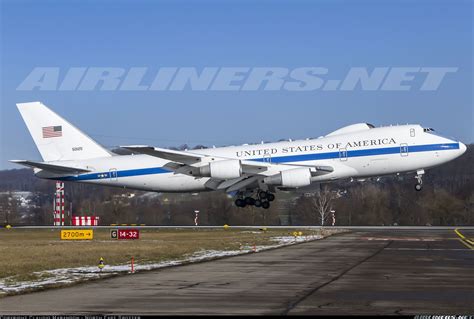 Usa Air Force 75 0125 Boeing E 4b 747 200b Aircraft Picture Air