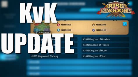 KvK Update For Kingdom 1682 With My Alt Account People Please In Rise