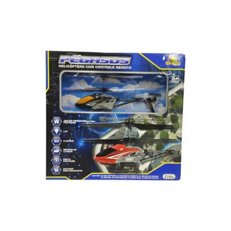 Helicóptero Controle Remoto Pégasus 2 Canais weetoys