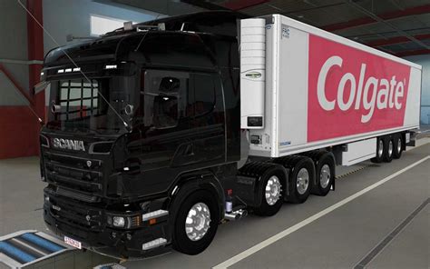 Skin Scs Trailer Krone Cool Liner Colgate Ets Ets Ats Mod