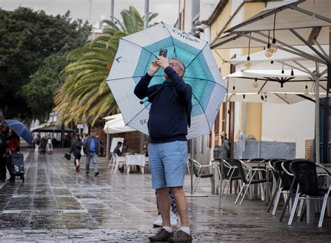 Aviso Amarillo Por Fuertes Lluvias En Tenerife La Palma Y El Hierro