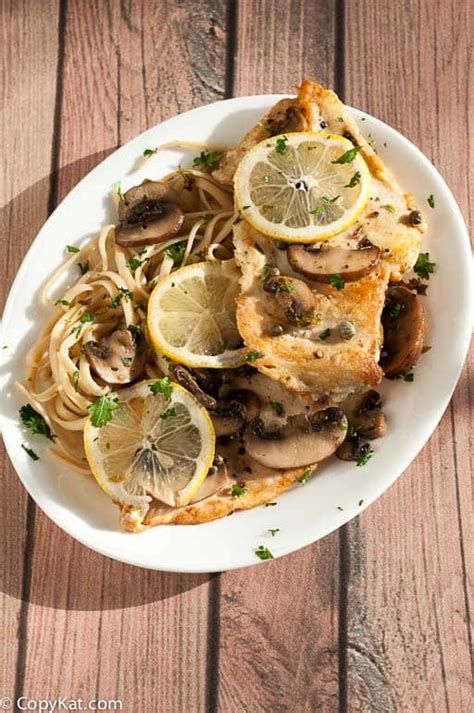 Chicken Piccata Cheesecake Factory Copykat Recipes