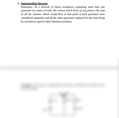 Solution Networks Theorems Topic Superposition Theorem With Example