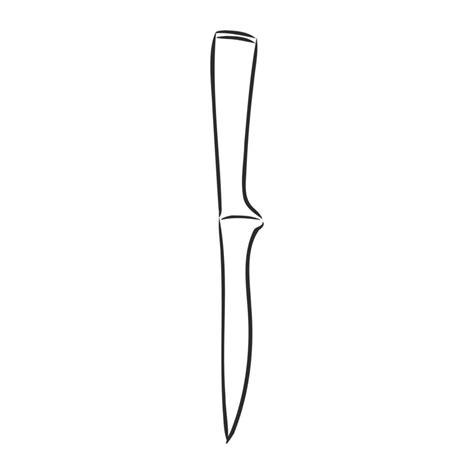 knives vector sketch 19139263 Vector Art at Vecteezy