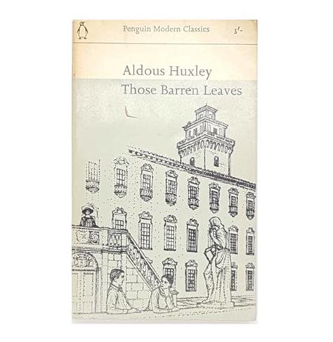 Aldous Huxleys Those Barren Leaves 1964 Penguin Modern Classics Etsy