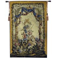 Swing Belgian Tapestry Wall Hanging H44 X W27