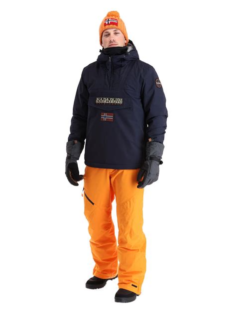 Napapijri Rainforest Winter 3 Anorak D Hiver Hommes Blue Marine Bleu