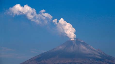 Volcán Popocatépetl Lanza Fumarolas Dónde Caerá Ceniza Unotv