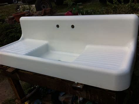 11+ Vintage cast iron sink with double drainboard ideas | farmhousestation