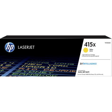 Cartus Toner Hp W X X Galben Pagini Emag Ro