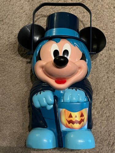 Disney Parks Exclusive Haunted Mansion Hatbox Ghost Mickey Popcorn