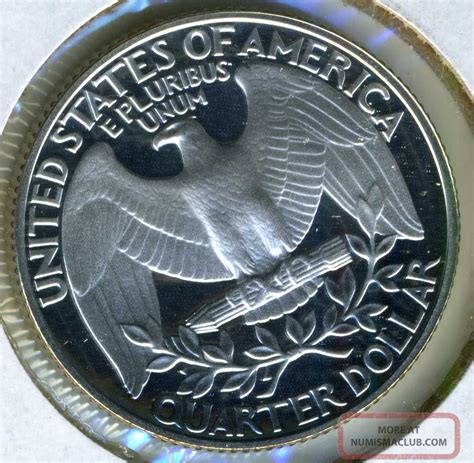 1992 S 25c Silver Washington Quarter Proof Deep Cameo And Frosted 90