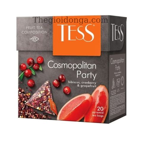 Trà Tess Cosmopolitan Party – Trà thảo mộc vị nam Việt Quất & Cam – Thế ...