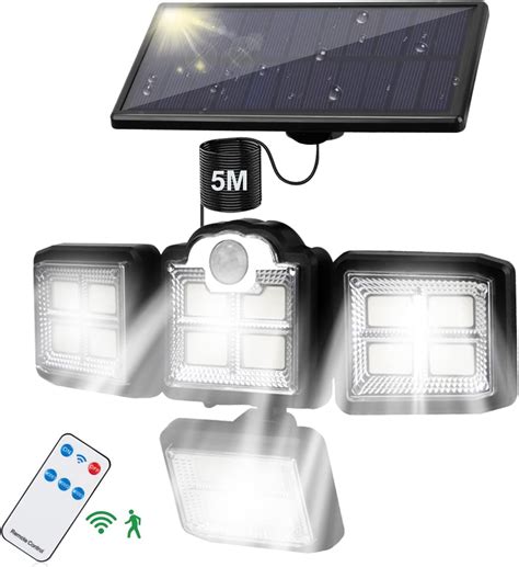 Sunsign L Mpara Solar Con Sensor De Movimiento K Ip Impermeable