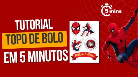 Como Fazer Topo De Bolo Pelo Canva Em 5 Minutos Molde Do Topo De Bolo