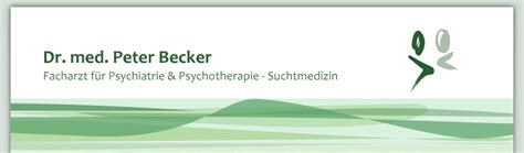 Vita Dr. Becker - Dr. med. Peter Becker