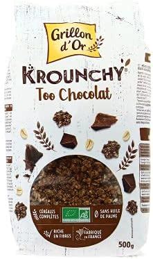 GRILLON D OR Krounchy Too Choco 500G Bio Amazon Fr Epicerie