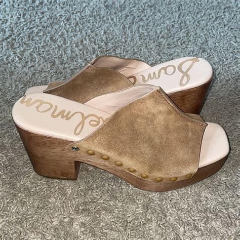 Sam Edelman Shoes Sam Edelman Josselyn Platform Tan Nude Sandals Excellent Condition In