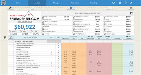 House Flipping Spreadsheet Software 2024 Reviews Pricing And Demo