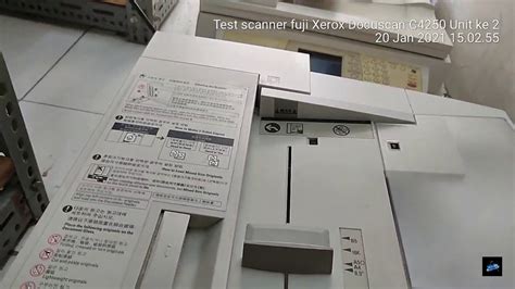 Fuji Xerox Docuscan C Part Youtube