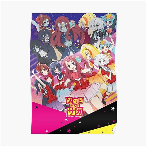 "Zombieland Saga characters" Poster for Sale by OtakuWord | Redbubble