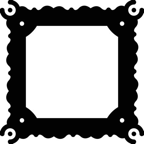 solid icon  border  vector art  vecteezy