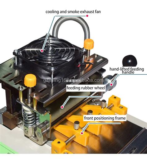 Automatic Hot Cold Knife Fabric Ribbon Label Plastic Zipper