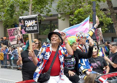 Participants In The San Francisco CA Gay Pride Parade Editorial Photo Image Of Francisco