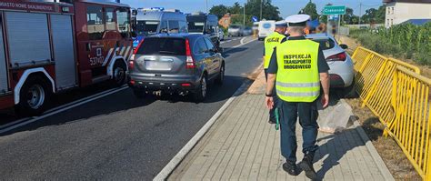 Ostrowscy Inspektorzy Na Miejscu Wypadku Wojew Dzki Inspektorat