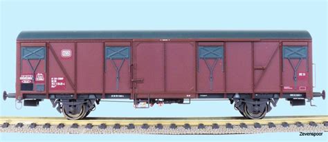 Exact Train Db Gbs G Terwagen Mit Db Emblem Mit Farbfl Chen