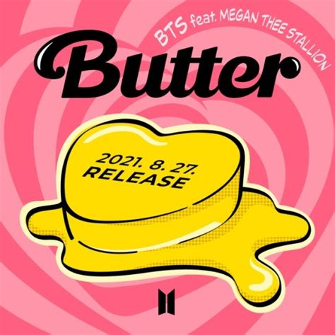 Bts（防弾少年団）、大ヒット曲「butter」新たなリミックスバージョンを8月27日に発売！ミーガン・ジー・スタリオンとコラボ 2021年