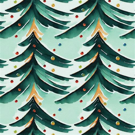 Green Wrapping Paper: Christmas Trees - Etsy