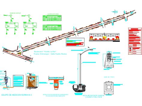 Proyecto De Alumbrado Electrico En AutoCAD CAD 1 06 MB Bibliocad