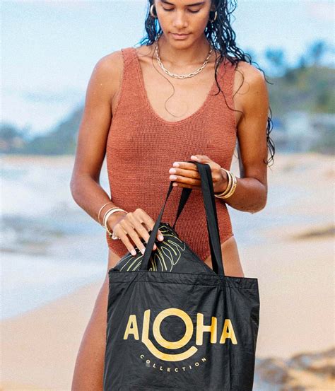 Aloha Lanai Omkeerbare Tote Bag Aloha Collection Fresh Waves