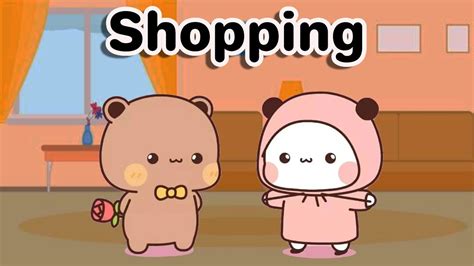 Shopping Goma Peach Bubu Dudu Milkmoachabear Cute Couple