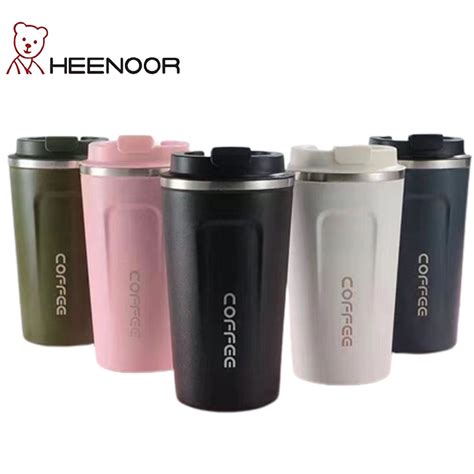 Jual HeeNoor Mug Termos Coffee Tea Minum Stainless Tahan Panas