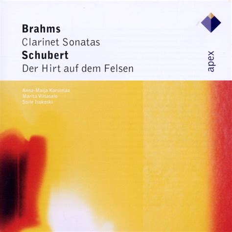 Brahms J Clarinet Sonatas Nos 1 2 Amazon Music