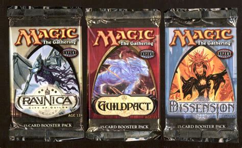 Magic The Gathering Ravnica City Of Guilds Guildpact Dissension Lot