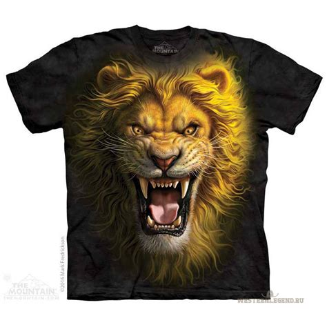 Футболка со львом для мужчин или женщин asian Lion от бренда The ...