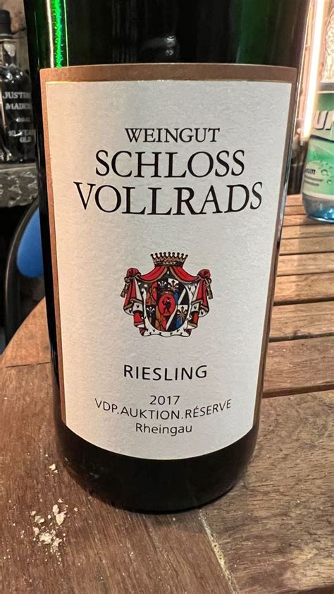 Schloss Vollrads Riesling Vdp Auktion R Serve Germany Rheingau