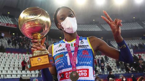 Paola Egonu Mvp Finali Coppa Italia Frecciarossa Lega Volley